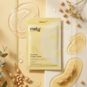 MELY SOYBEAN SHEET MASK/FACIAL MASK